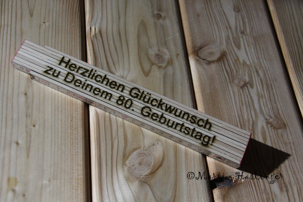 Zollstock 2m - Buche